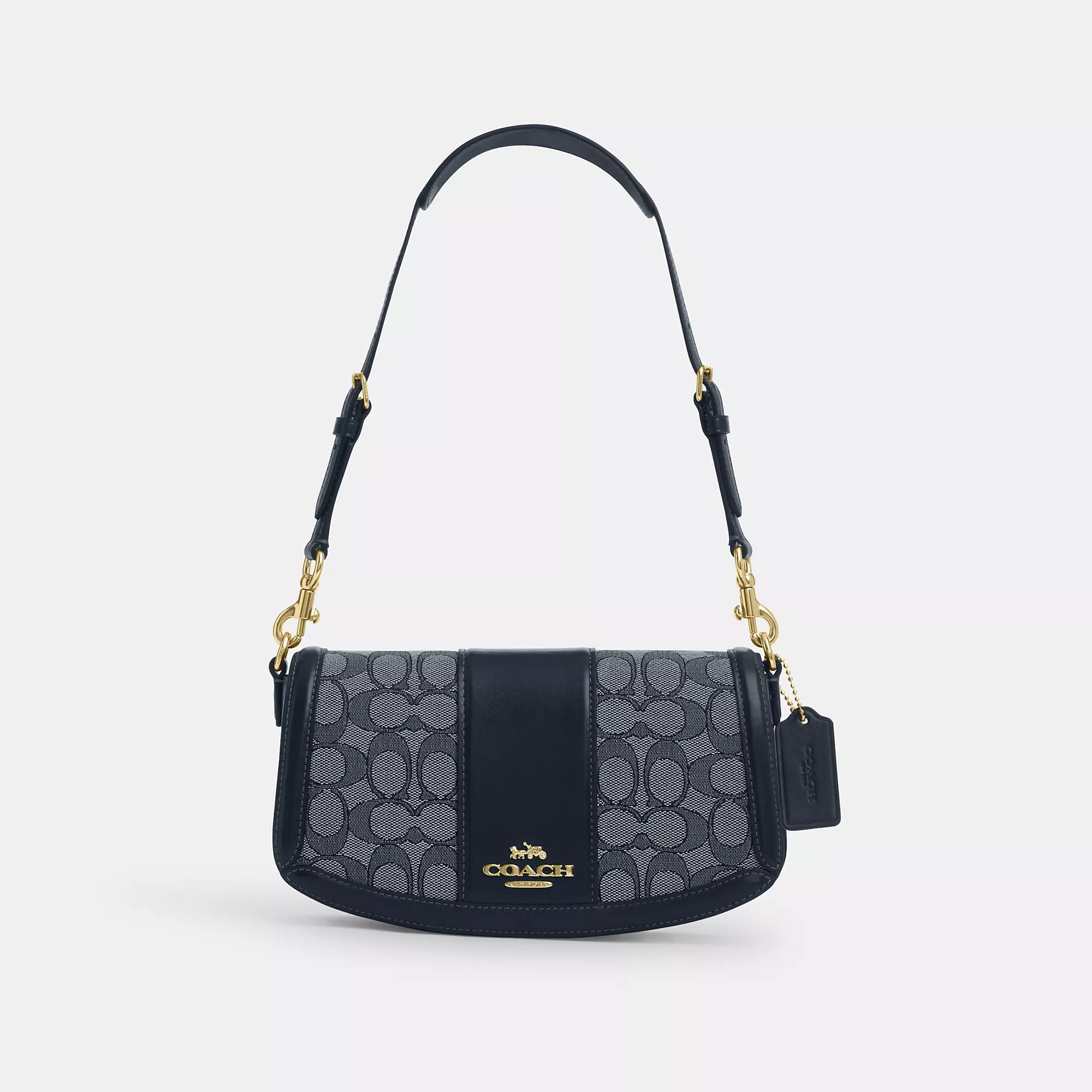 Coach Outlet Andrea Shoulder Bag In Signature Jacquard