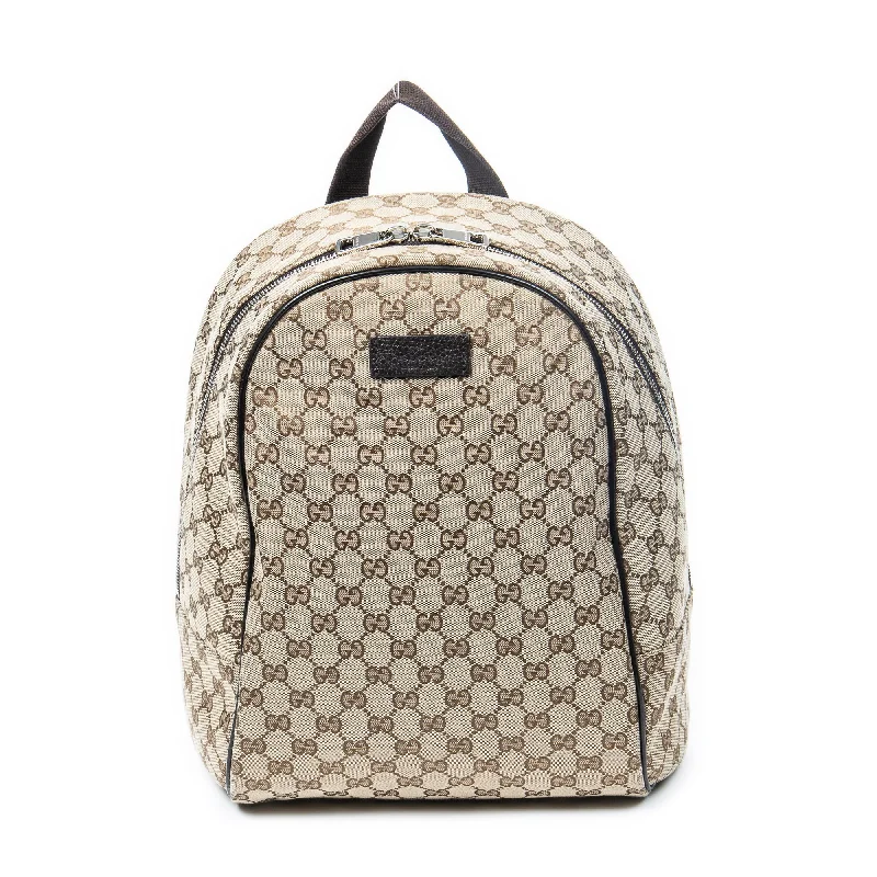 GG Canvas Backpack