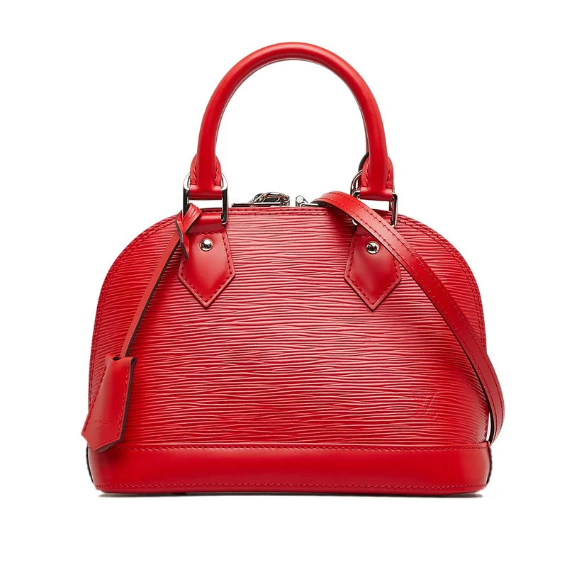 Louis Vuitton Epic Alma BB Handbags Shoulder Bag 2WAY M41160 Coquimbo Red Leather  Louis Vuitton