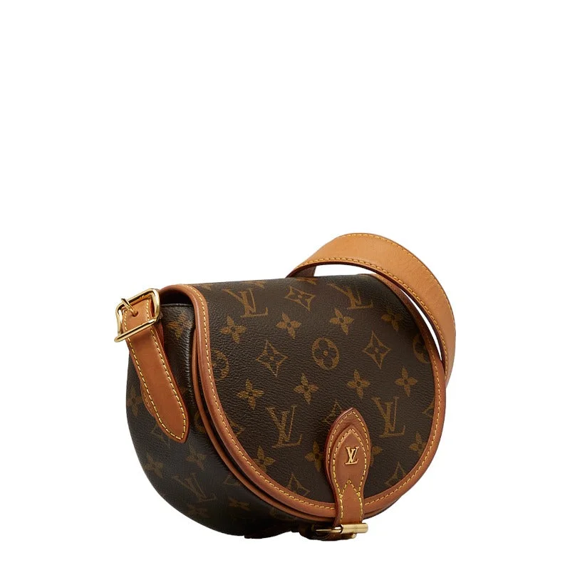 Louis Vuitton Monogram Tomblan Slipper Shoulder Bag M44860 Brown PVC Leather  Louis Vuitton