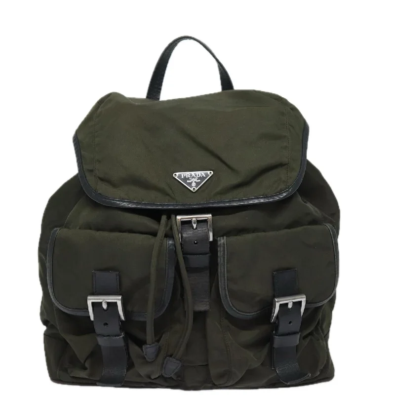 Prada Re-Nylon  Synthetic Backpack Bag (Pre-Owned)