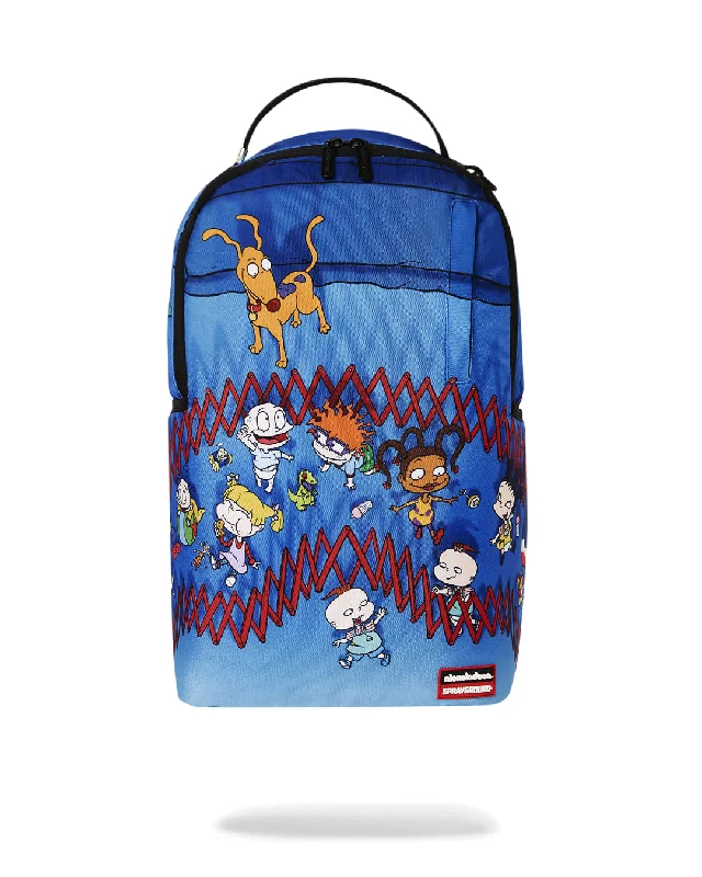 Sprayground Backpack RUGRATS PLAYPEN SHARKMOUTH DLXSR BACKPACK Blue