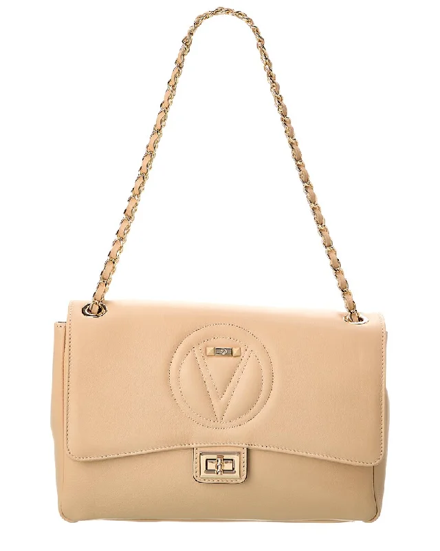 Valentino by Mario Valentino Posh Signature Leather Shoulder Bag