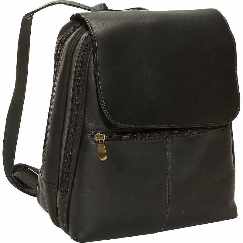 Women's Organizer Backpack In Cafe