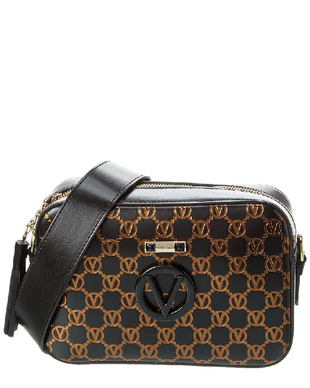 Valentino by Mario Valentino Babette Monogram Leather Crossbody