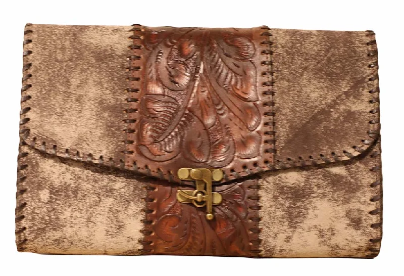 Juan Antonio Adobe Brown Crossbody Bag