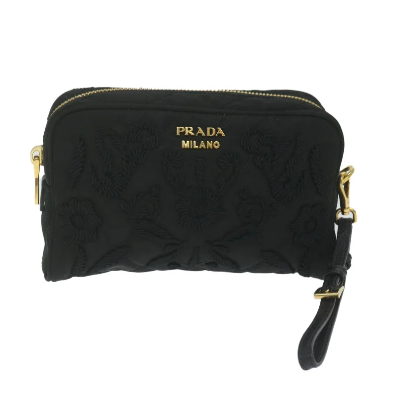 Prada Tessuto  Synthetic Clutch Bag (Pre-Owned)