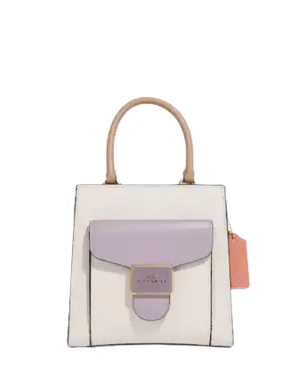 Coach Mini Pepper Crossbody In Colorblock