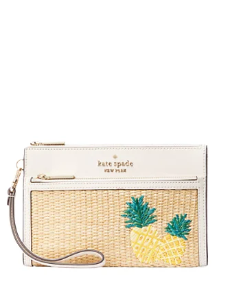 Kate Spade New York Pineapple Medium Wristlet