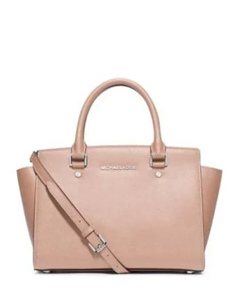 Michael Michael Kors Medium Selma Saffiano Zip Satchel