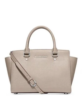 Michael Michael Kors Medium Selma Saffiano Zip Satchel