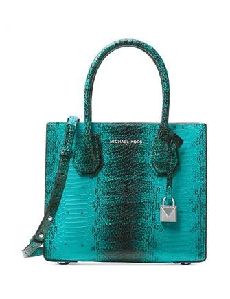 Michael Michael Kors Mercer Medium Snakeskin Crossbody