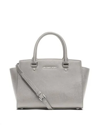 Michael Michael Kors Medium Selma Saffiano Zip Satchel