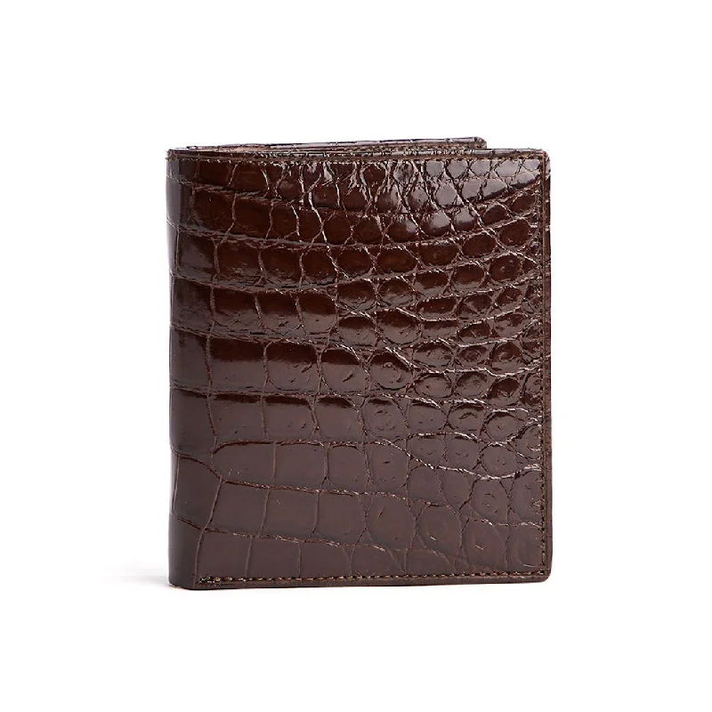 Wallet, Euro Bi-Fold, Brown