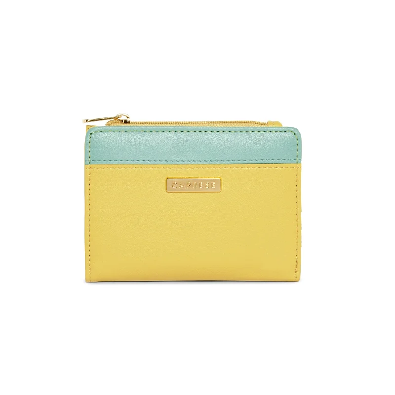 Caprese Erica Fold Wallet Small Lime