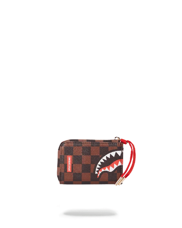 Sprayground Wallet CHECKS & CAMO WALLET Brown