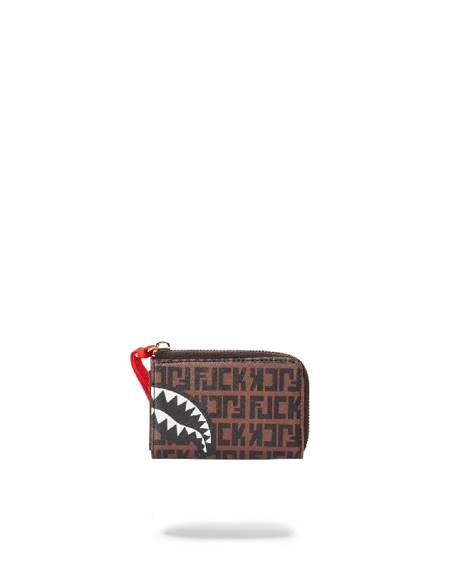 Sprayground Wallet SPLIT THE CHECK WALLET Brown