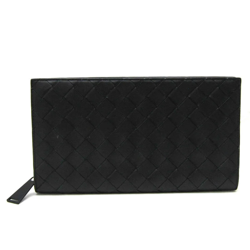 Bottega Veneta Intrecciato  Leather Wallet  (Pre-Owned)