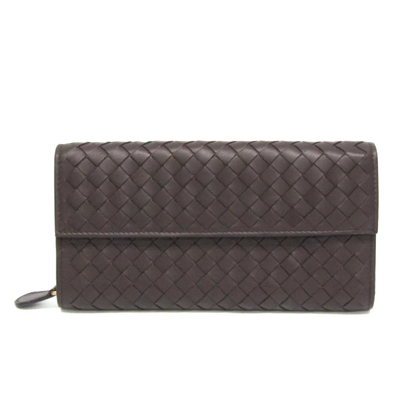 Bottega Veneta Intrecciato  Leather Wallet  (Pre-Owned)