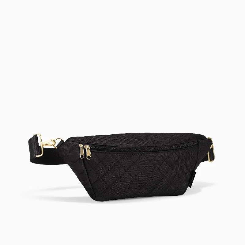 Fanny Pack - Quilted Black