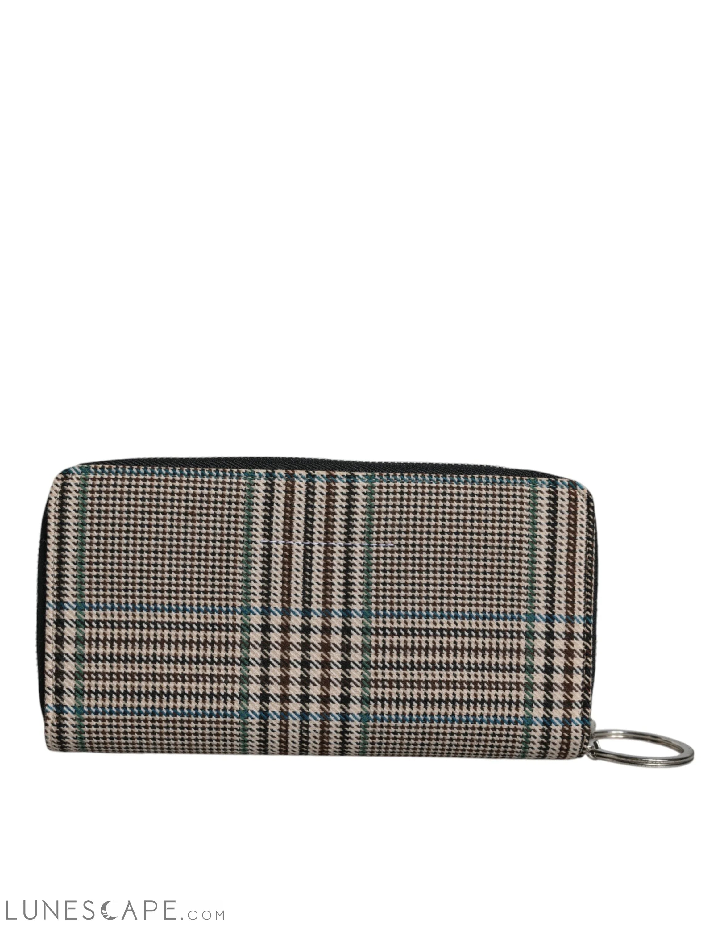 MM6 Maison Margiela Multicolor Houndstooth Continental Zip Around Clutch Wallet