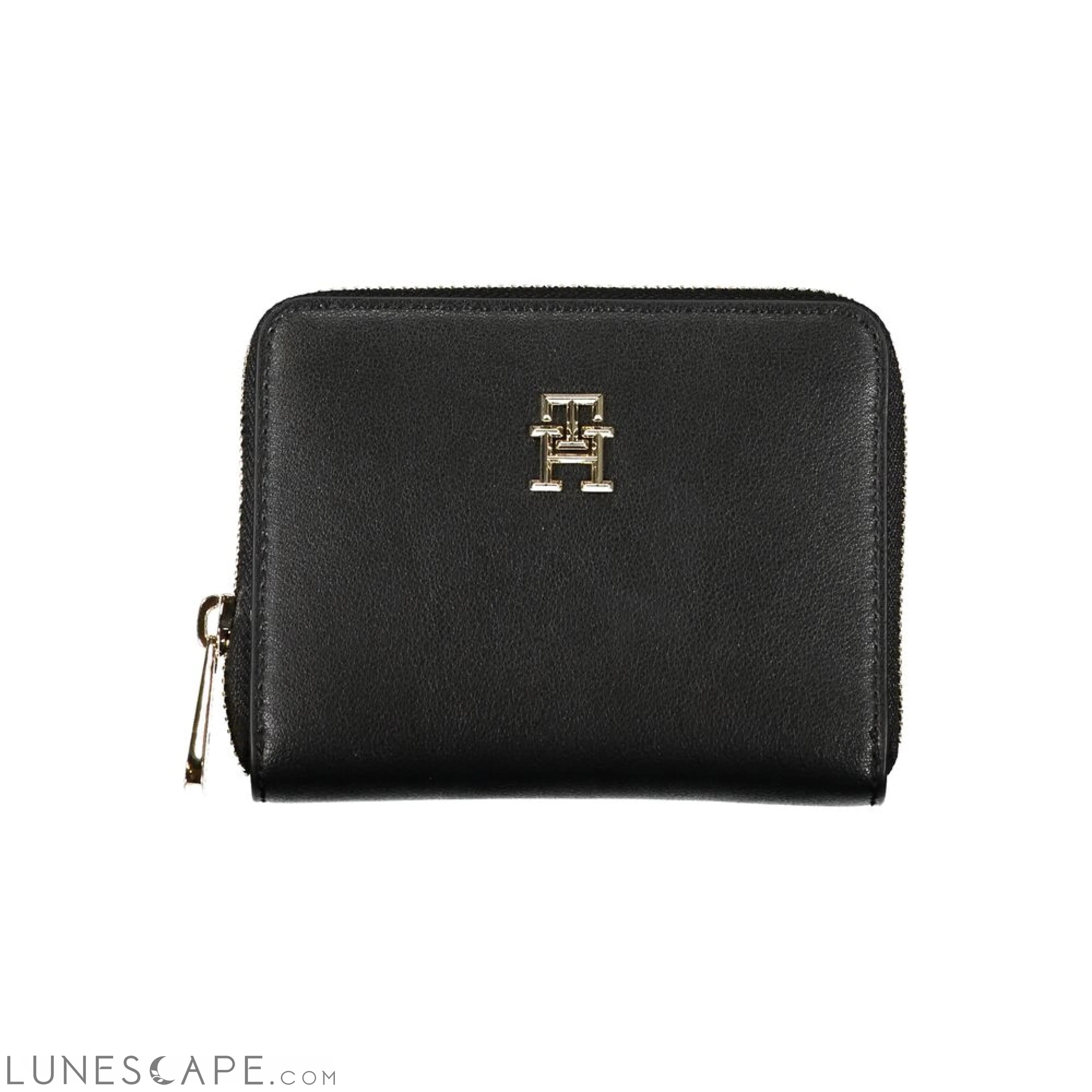 Tommy Hilfiger Elegant Black Multi-Compartment Wallet