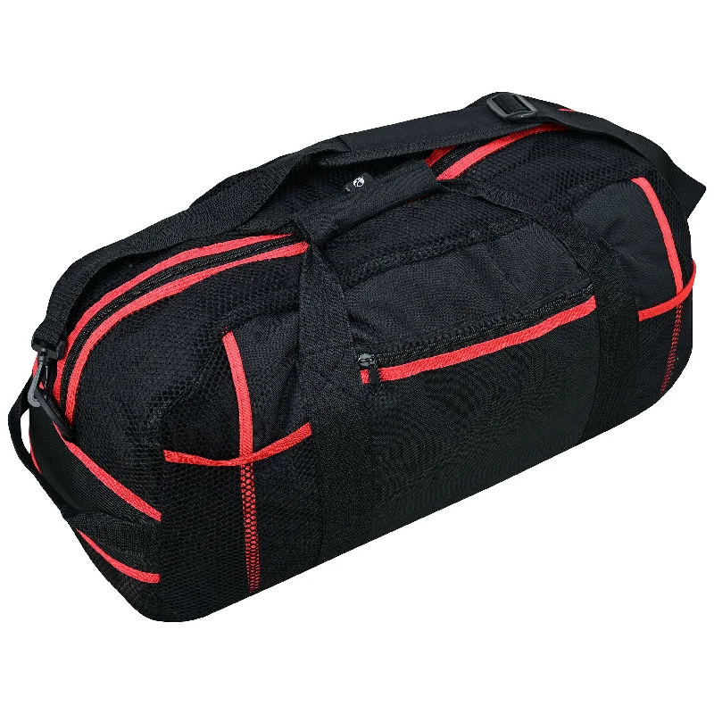 PFG Mesh Bag Black Red